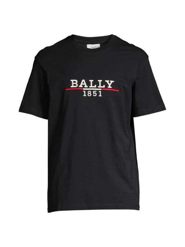 【12期0利率】Bally 刺繡字母短T(5折) 