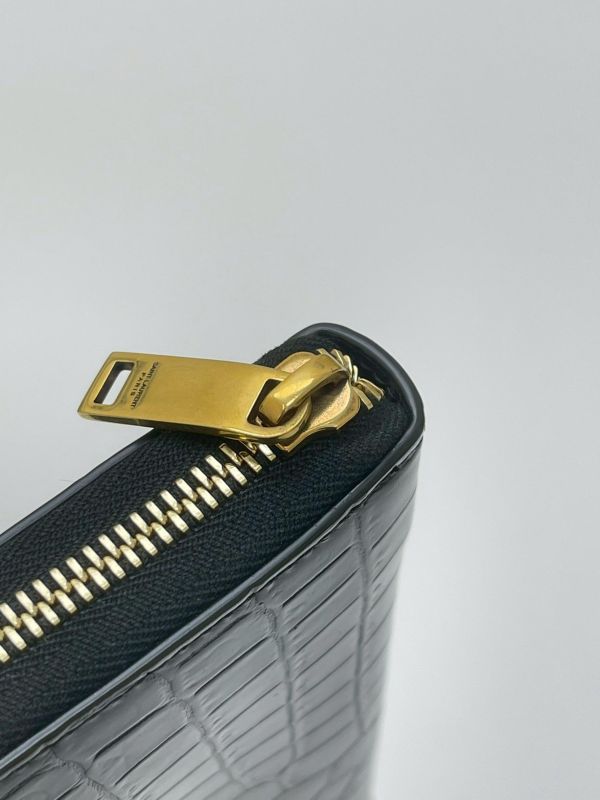 【未使用閒置品】YSL 拉鍊長夾 