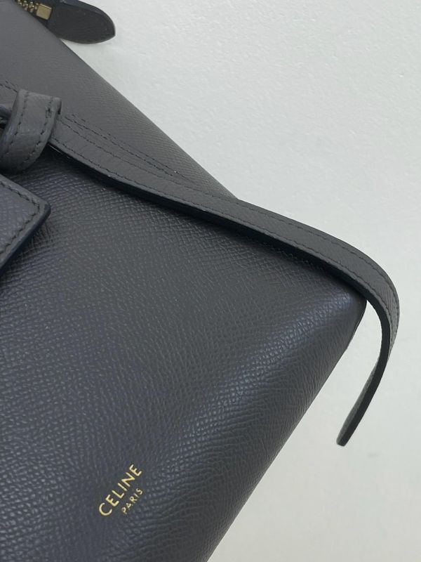 【9成新】CELINE 小牛皮BLET手袋鯰魚包NANO 
