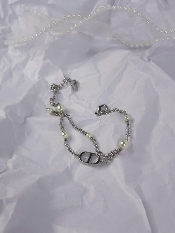 【全新品】DIOR Petit CD 珍珠手鍊 