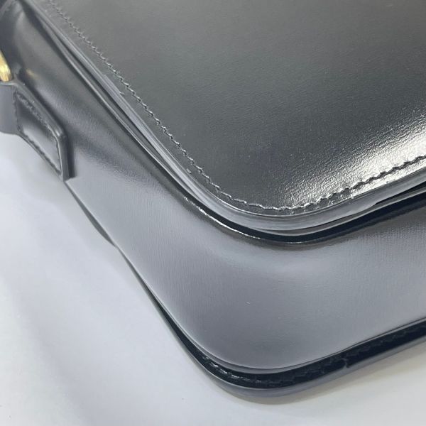 【12期0利率】CELINE TEEN TRIOMPHE亮澤牛皮革手袋【23年1月巴黎購證】【95成新】 