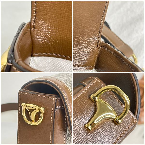 【12期0利率】GUCCI Horsebit 1955 MINI【台灣購證】【95成新】 