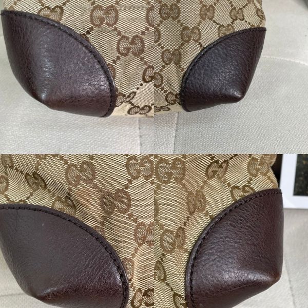 【12期0利率】GUCCI 老款滿版雙G帆布托特包【85新】 