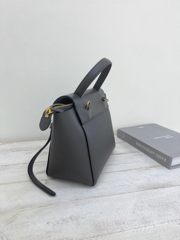 【9成新】CELINE 小牛皮BLET手袋鯰魚包NANO 
