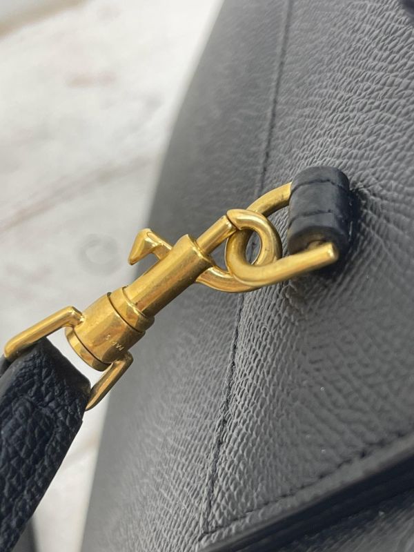 【95成新】CELINE 小牛皮BLET手袋鯰魚包NANO 