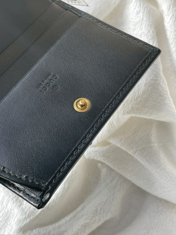 【分期0利率】GUCCI Marmont 愛心兩摺拉鍊零錢袋短夾【全新品】 