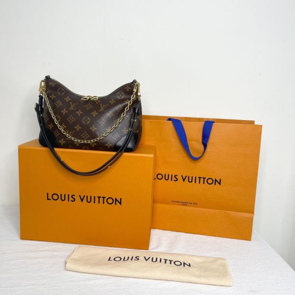 【12期0利率】LV Boulogne牛角包 【95成新】 