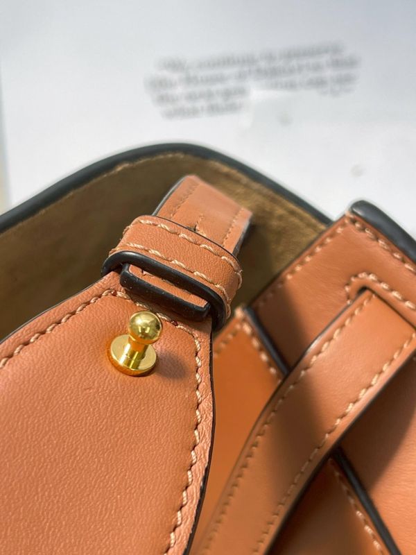 【95成新】LOEWE MINI GATE 雙層包 焦糖 
