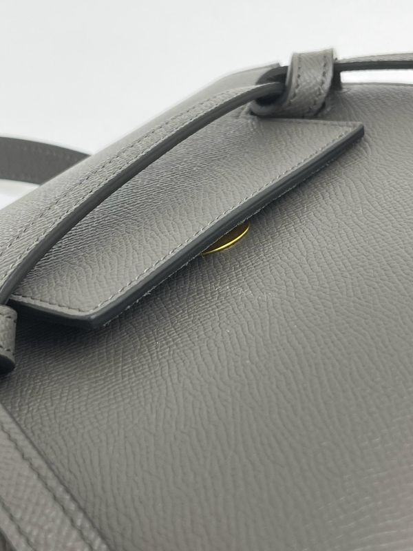 【95成新】CELINE 小牛皮BLET手袋鯰魚包NANO 
