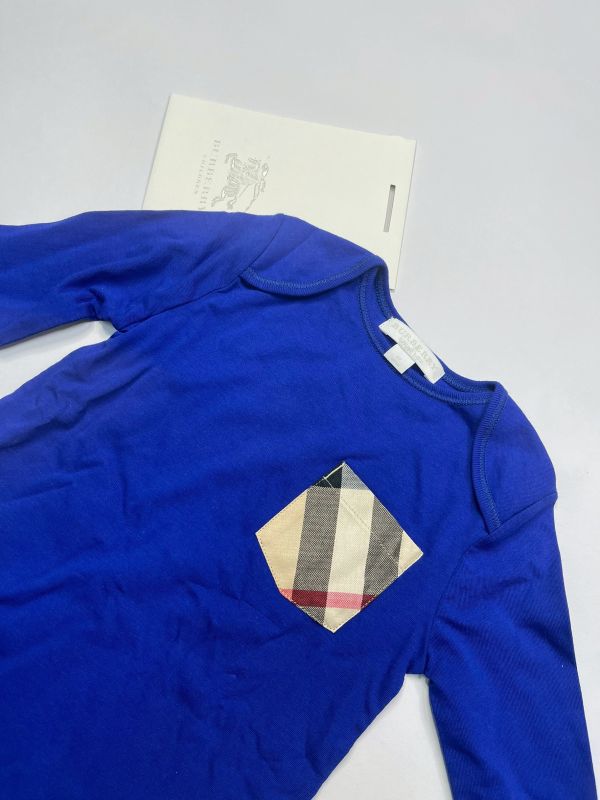 【未使用閒置品】BURBERRY 嬰兒包屁衣禮盒組 