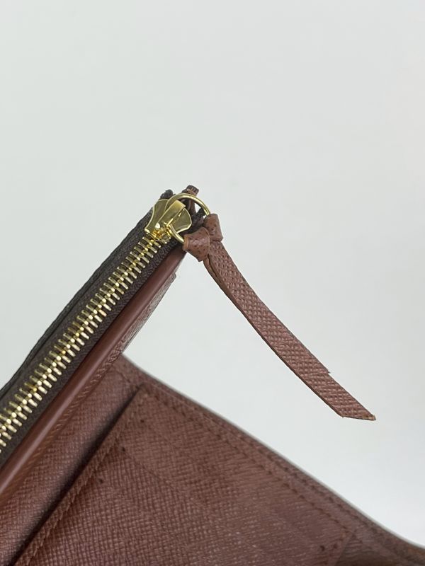 【分期0利率】 LV VICTORINE 老花三折短夾【95成新】