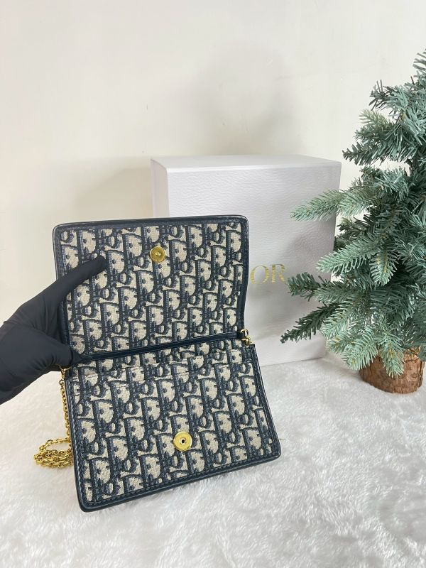 【95成新】DIOR 老花二合一腰包 