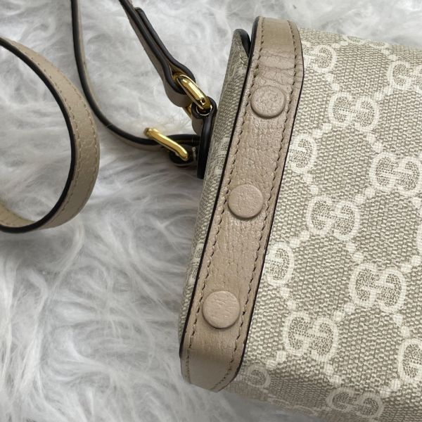 Gucci 馬銜扣 1955 迷你包【9成新】 