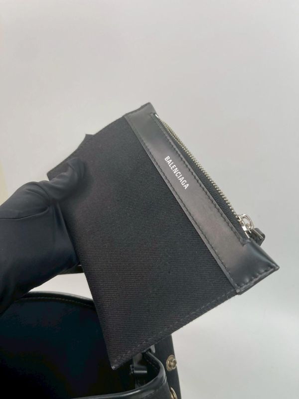【9成新】Balenciaga Navy Cabas XS(背帶款) 