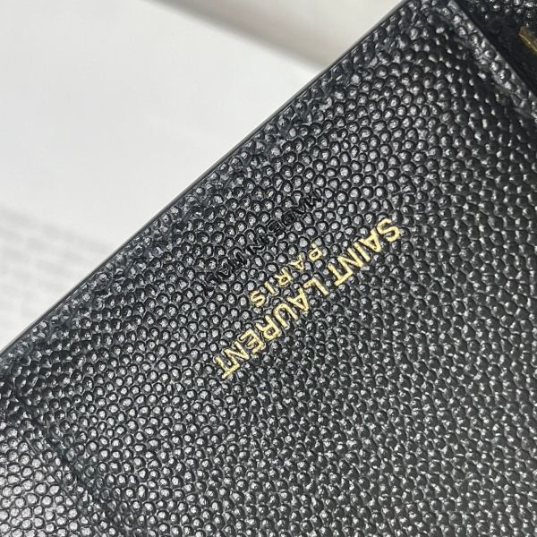 【12期0利率】YSL  魚子醬三折短夾 【9成新】 