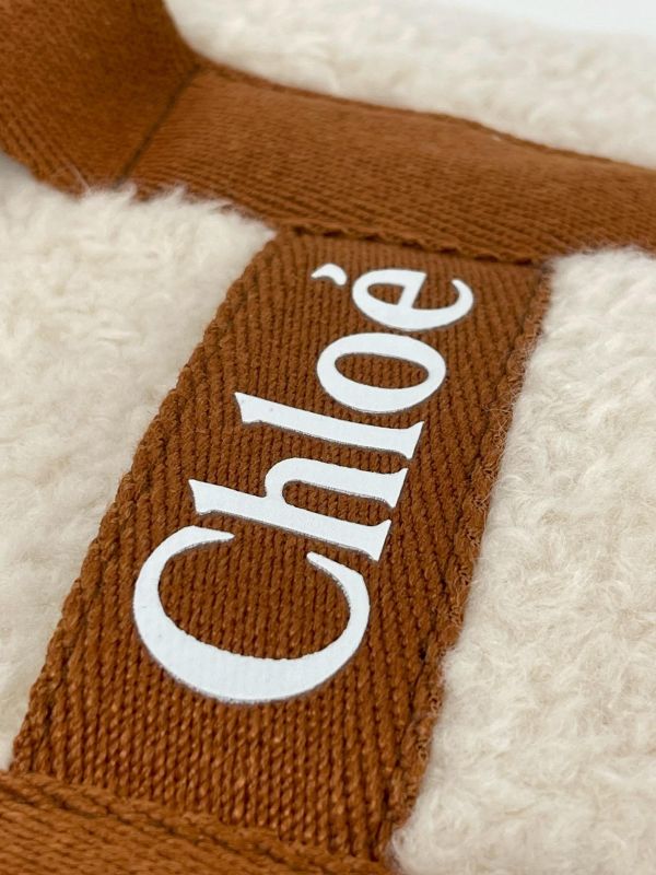 【95新】CHLOE 羊羔毛托特包 