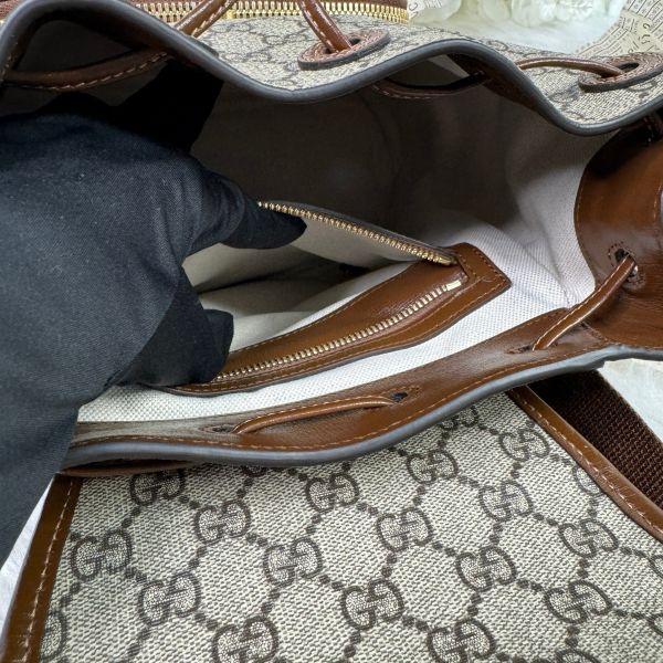 【9.9成新】【12期0利率】GUCCI INTERLOCKING G老花背包674147 