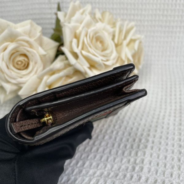 【9成新】【12期0利率】GUCCI OPHIDIA 雙折短夾 