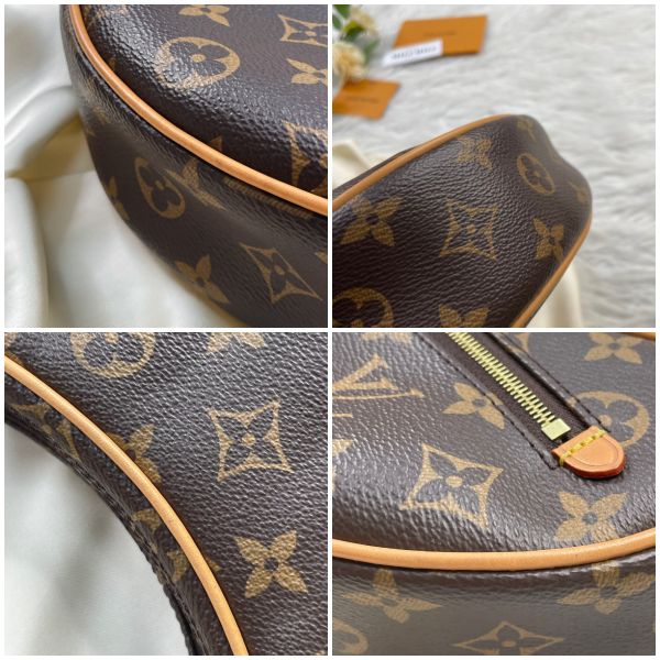 【12期0利率】LV  Loop 老花半月包【95成新】 