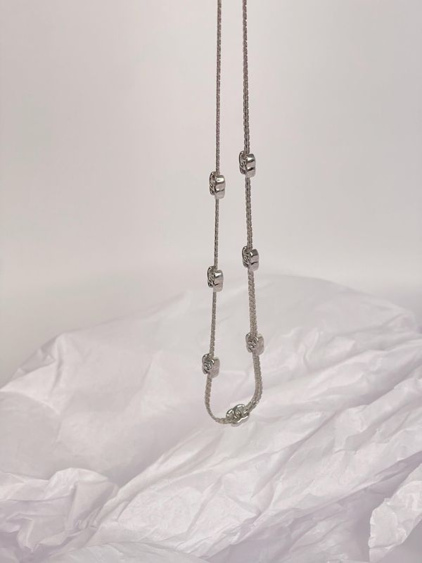 【全新品】CHANEL 7花蛇骨鍊項鍊 