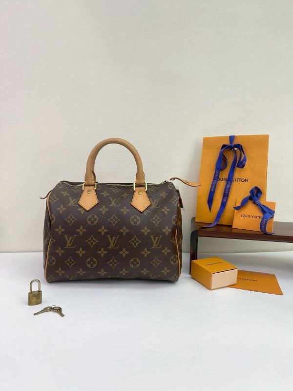 【9成新】LV SPEEDY 25無背帶款 