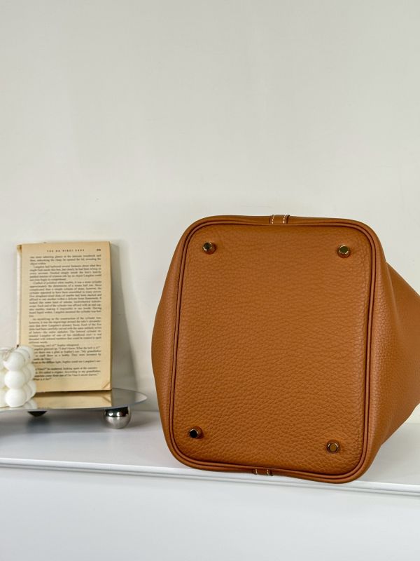 【分期0利率】HERMES PICOTIN 22 菜籃子22【99成新】 