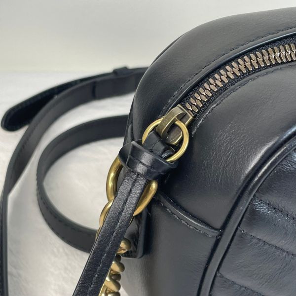【12期0利率】GUCCI GG Marmont 相機包【9成新】 