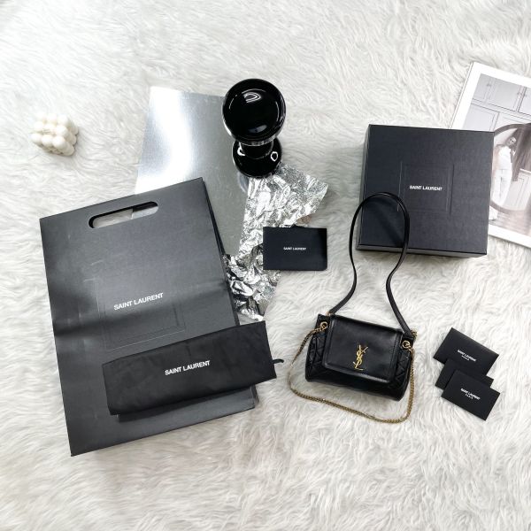 【12期0利率】YSL  NOLITA 迷你鍊包【95成新】 