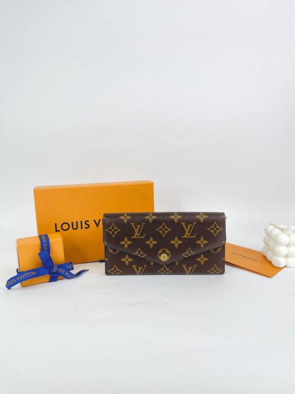 【9成新】LV SARAH 錢包 
