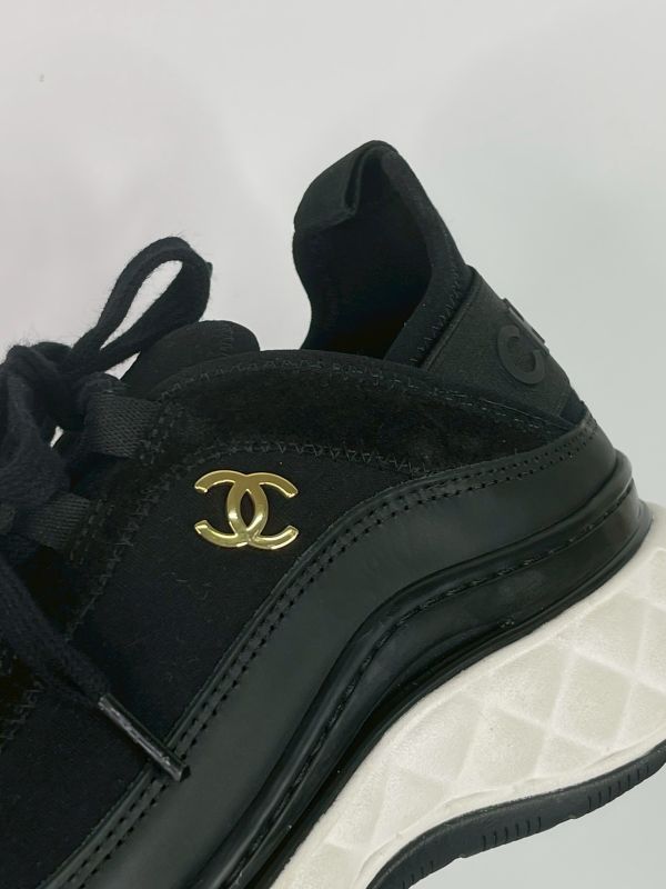 【95成新】CHANEL 金扣老爹鞋 38碼 