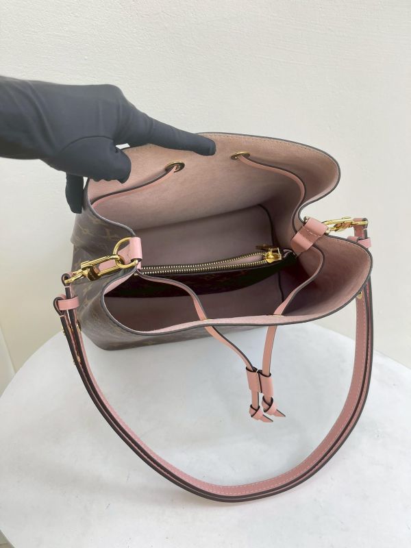 【95成新】LV NéoNoé MM 粉色 