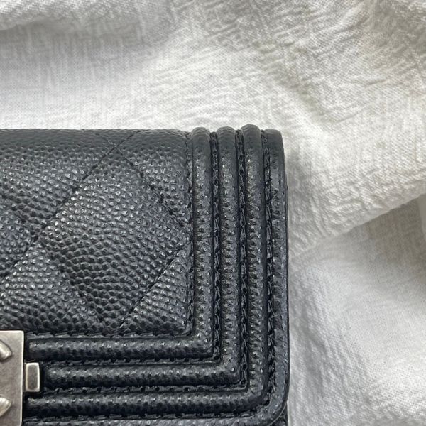 【12期0利率】【全新品】Chanel BOY三折短夾 