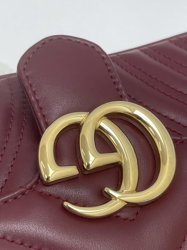 【95成新】GUCCI GG MARMONT 肩背包 小號 