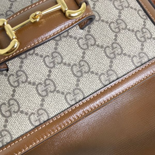 【12期0利率】GUCCI Horsebit 1955 MINI【台灣購證】【95成新】 