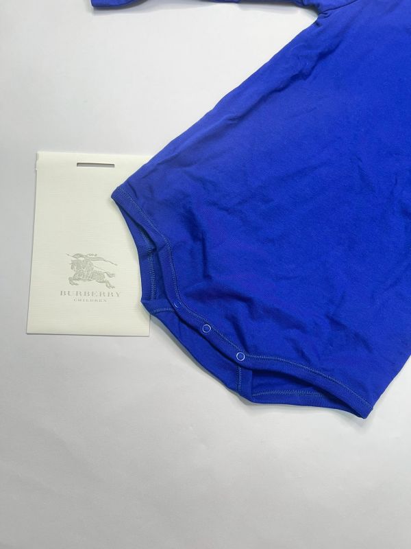 【未使用閒置品】BURBERRY 嬰兒包屁衣禮盒組 