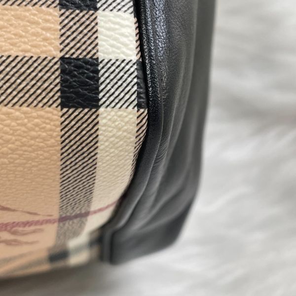 【12期0利率】BURBERRY戰馬牛皮Haymarket 單肩包【全新閒置】 