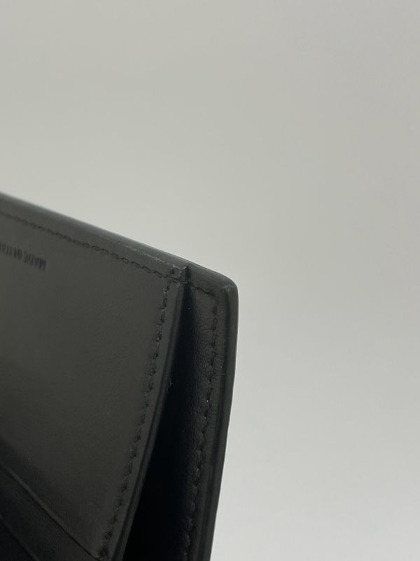 【9成新】CELINE 亮面牛皮革TRIOMPHE三折短夾 