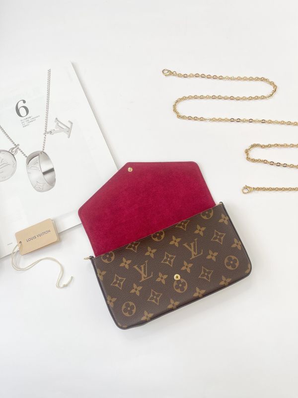 【分期0利率】LV Félicie Pochette(絨布內裡)【未使用閒置品】 