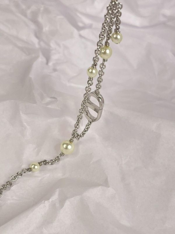 【全新品】DIOR Petit CD 珍珠手鍊 