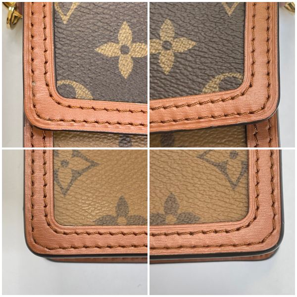 【12期0利率】LV Dauphine 鏈帶錢包【23年8月台灣購證】【95成新】 