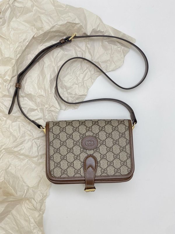 【95成新】GUCCI GG RETRO迷你斜背包 