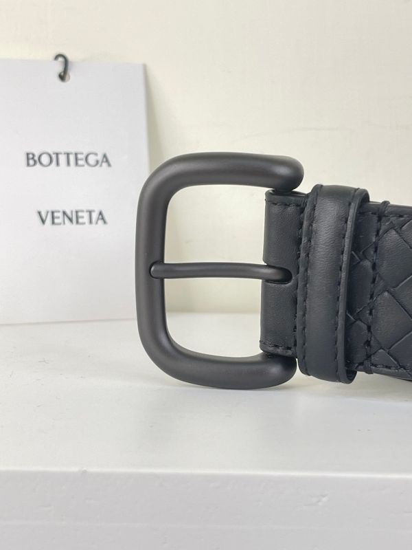 【分期0利率】BV細編織4CM圓頭皮帶【全新品】 