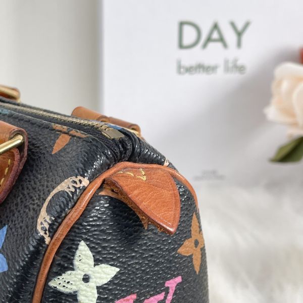 【12期0利率】LV村上隆彩色 MINI SPEEDY【85成新】 