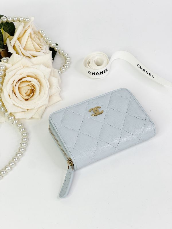 【分期0利率】CHANEL 拉鍊零錢卡包【未使用閒置品】 