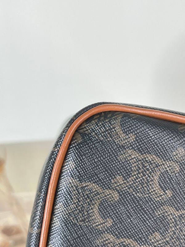 【分期0利率】CELINE 新款凱旋門老花SPEEDY小號【95成新】 