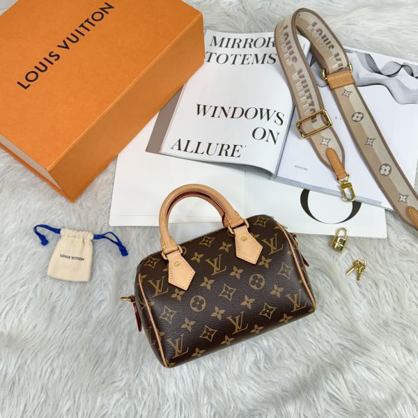 【12期0利率】LV SPEEDY 20  奶茶色【95成新】 