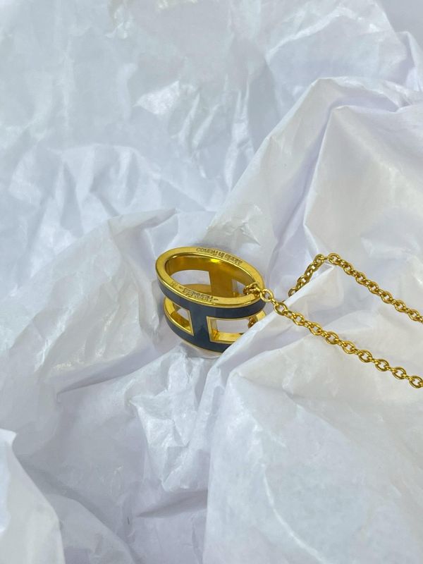 【9成新】Hermes H POP 項鍊 