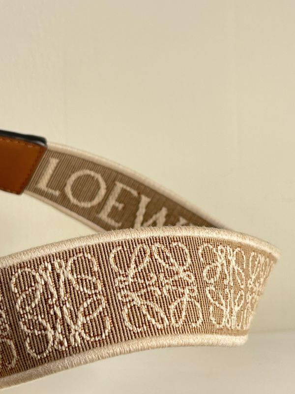 【分期0利率】LOEWE MINI GATE 雙層包 焦糖【92成新】 