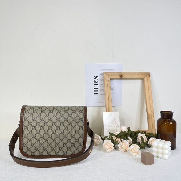 【12期0利率】GUCCI Horsebit 1955小型肩揹袋【95成新】 
