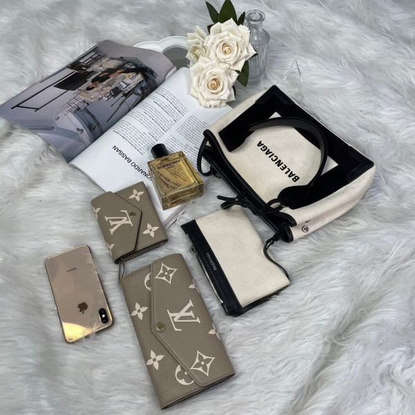 【12期0利率】BALENCIAGA   NAVY CABAS 子母包 XS【85成】 